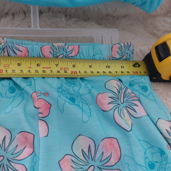 3/$30 New- Disney Girl's Lilo & Stitch 3 Piece Extra Soft Pajama Set - Picture 8 of 15